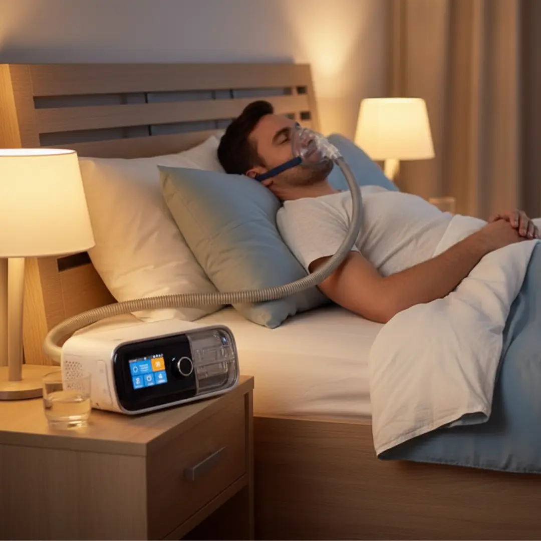 OLV-20A-H Auto CPAP with integrated heating