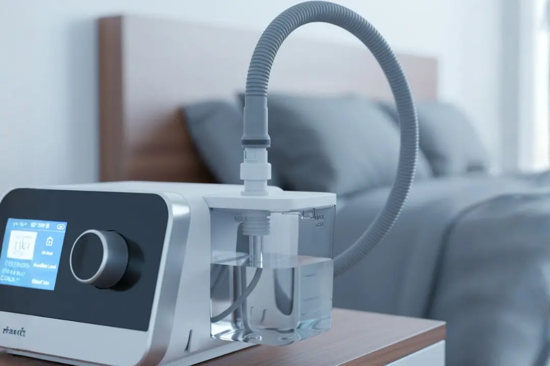 Adjusting CPAP mask fit to reduce leaks on side sleeper