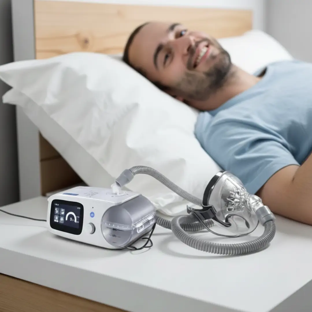 Happy Person Sleeping